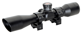 Truglo Tru-brite 4x32mm Scope - Tactical Mil-dot W/rings Black