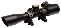 Truglo Tru-brite 4x32mm Scope - Illuminated R/g Mil-dot Black