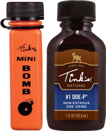 Tinks Deer Lure #1 Doe-p Non - Estrus W/mini Bomb 1fl Ounce