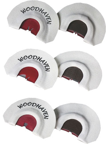 Woodhaven Custom Calls The Red - Zone 3-pack Mouth Calls