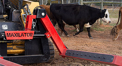 Maxilator Net Wrap Remover Bale Cracker | Model MXC-SS | 5X6 Bales Attachment Size | For Tractor