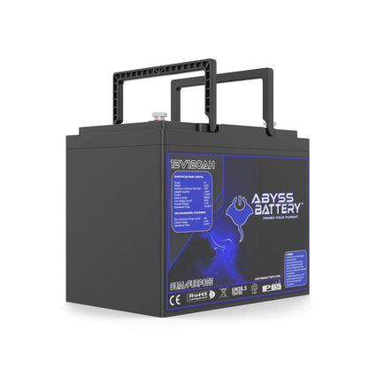 ABYSS® 12V 120Ah Dual Purpose Lithium Marine Battery