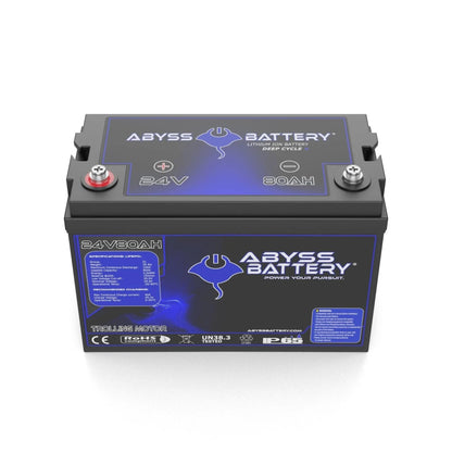Abyss® 24V 80Ah Lithium Trolling Motor Battery