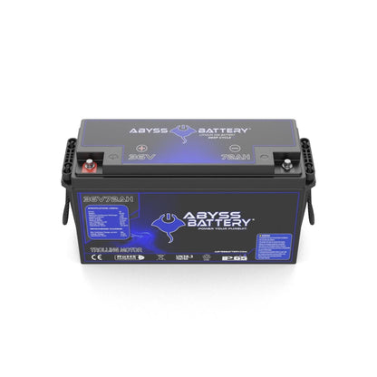 Abyss® 36V 72Ah Lithium Trolling Motor Battery