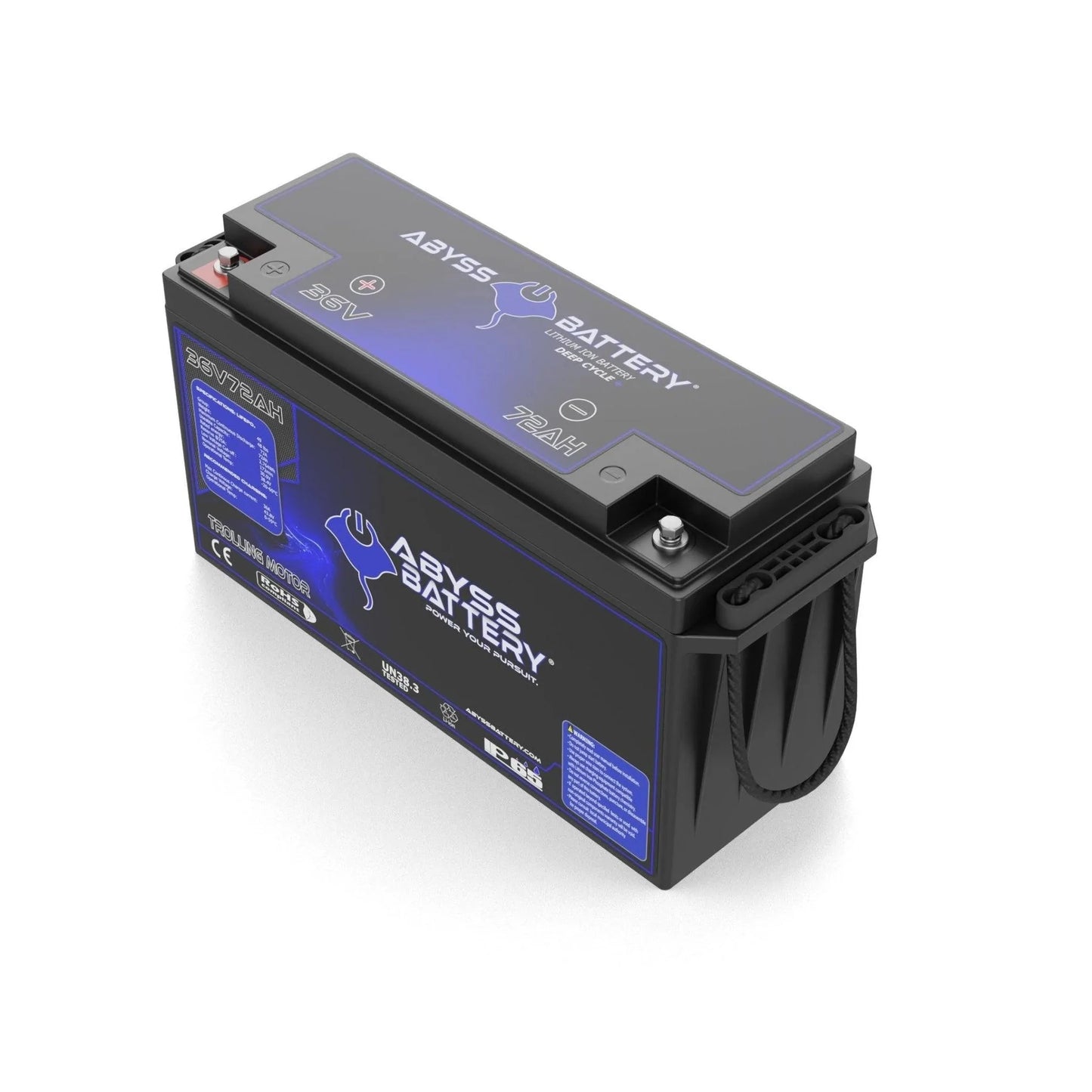 Abyss® 36V 72Ah Lithium Trolling Motor Battery