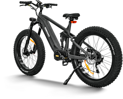 HIMIWAY Cobra Pro Softail Electric Mountain Bike | 1000W Motor | 48V 20Ah