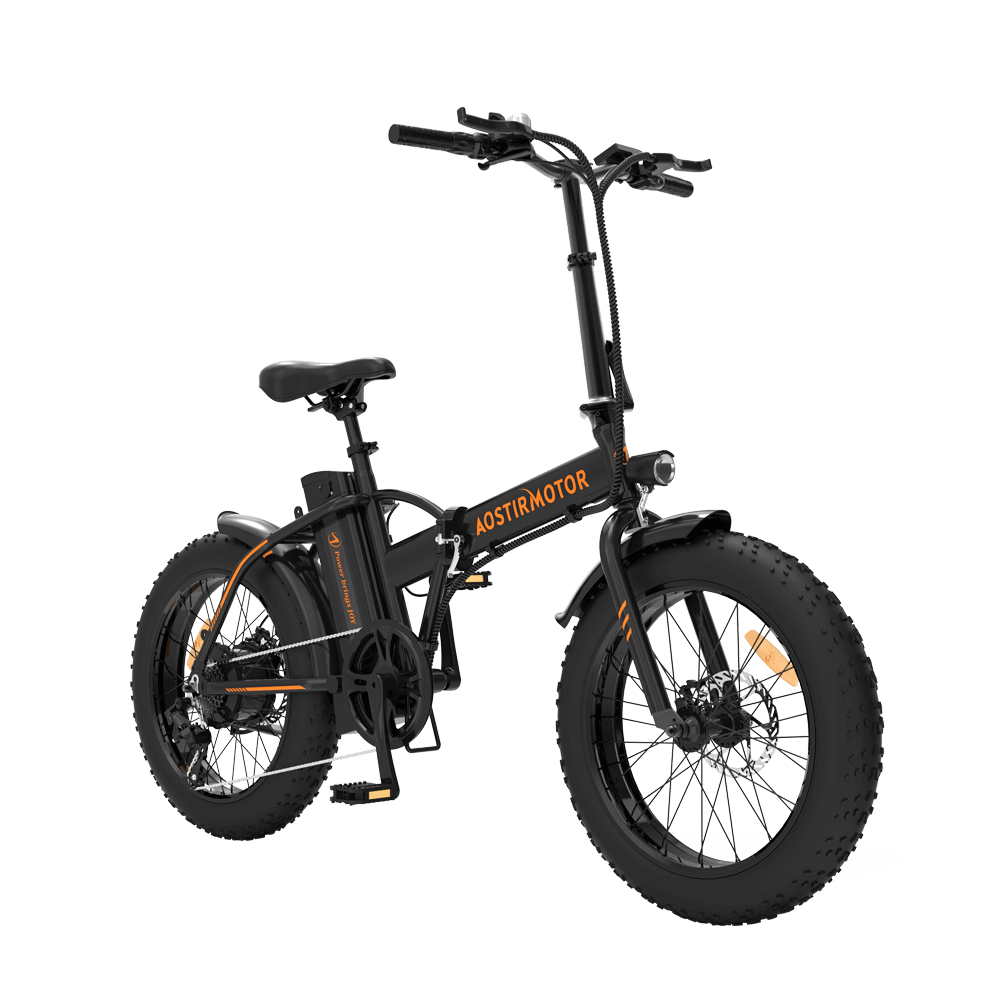 AOSTIRMOTOR FAT TIRE FOLDING ELECTRIC BIKE A20