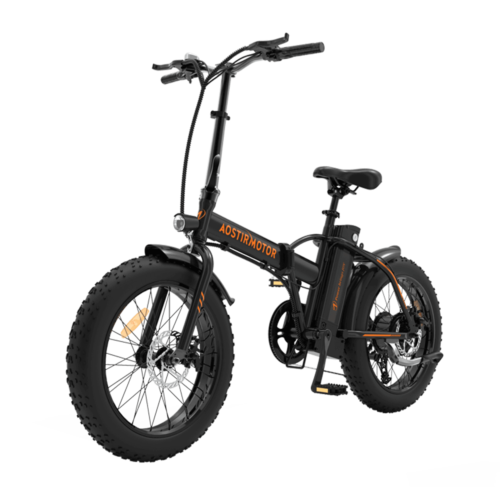 AOSTIRMOTOR FAT TIRE FOLDING ELECTRIC BIKE A20