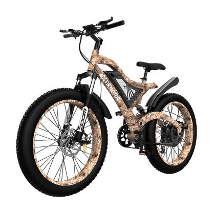 AOSTIRMOTOR SNAKESKIN GRAIN MOUNTAIN EBIKE S18-1500W