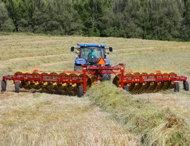 SITREX 802.929 MKE20-60 MAGNUM EVOLUTION "V" INLINE HAY RAKES  38'3" WORKING WIDTH FOR TRACTOR