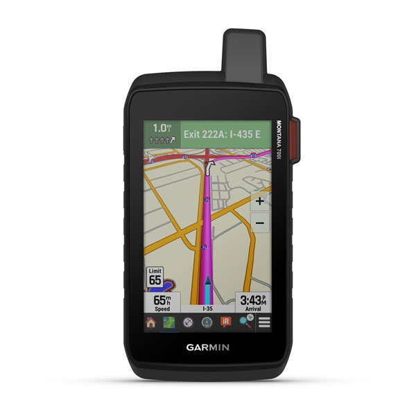 Garmin Montana® 700, 700i and 750i Rugged GPS Touchscreen Navigator with inReach Technology and 8 Megapixel Camera