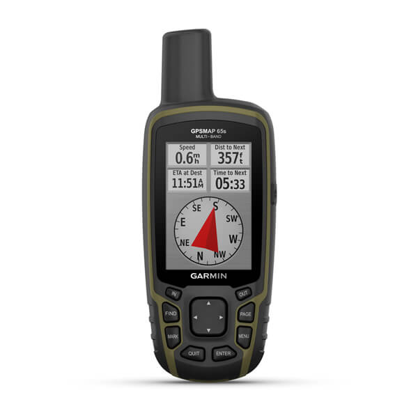 Garmin GPSMAP® 65 Series Multi-Band GPS Handheld with Sensors 65s