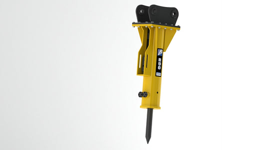 ARROWHEAD ROCKDRILL HAMMER BACKHOE 6,500LBS-19,800LBS (14GPM-32GPM) 1000-1475 FT LB CLASS For Excavator