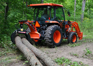 Wallenstein Log Grapple | LXG-320-330 Series | Grapple Opening 48" - 55" | 25-120+ HP | For Tractors