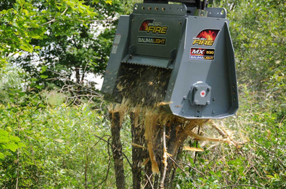 BAUMALIGHT MX530/C508/D004311-A02 MULCHER EXCAVATOR 12,000LBS-18,000LBS KUBOTA 30" CUTTING WIDTH For Excavator