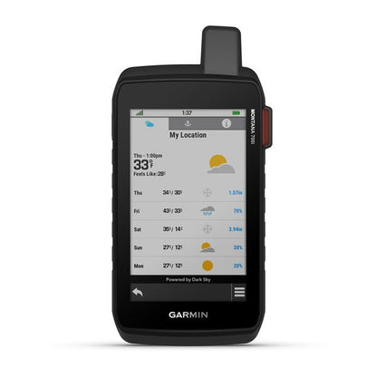 Garmin Montana® 700, 700i and 750i Rugged GPS Touchscreen Navigator with inReach Technology and 8 Megapixel Camera