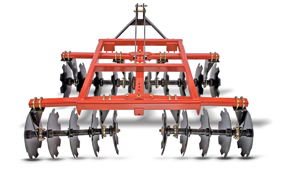 Farm King Y805TD Disc Harrow 3PT Tandem | 5'5" - 8'6" Cutting Width | 20-85 HP | For Tractor