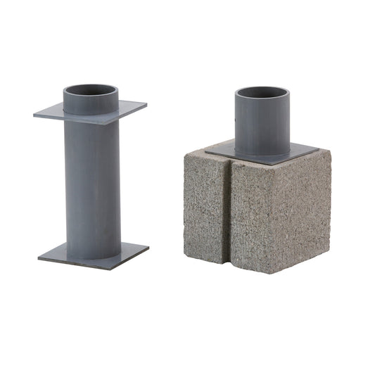 3 Concrete Block Adapters