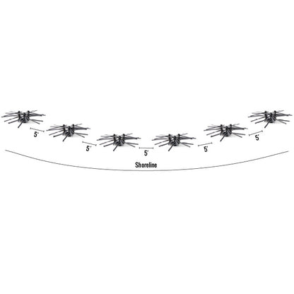 MossBack Fish Habitat Ultimate Shoreline Bundle