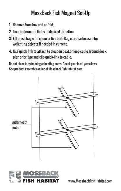 Mossback Fish Habitat Fish Magnet