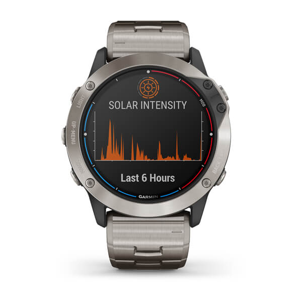 quatix® 6X Solar Smart Watches Wearables