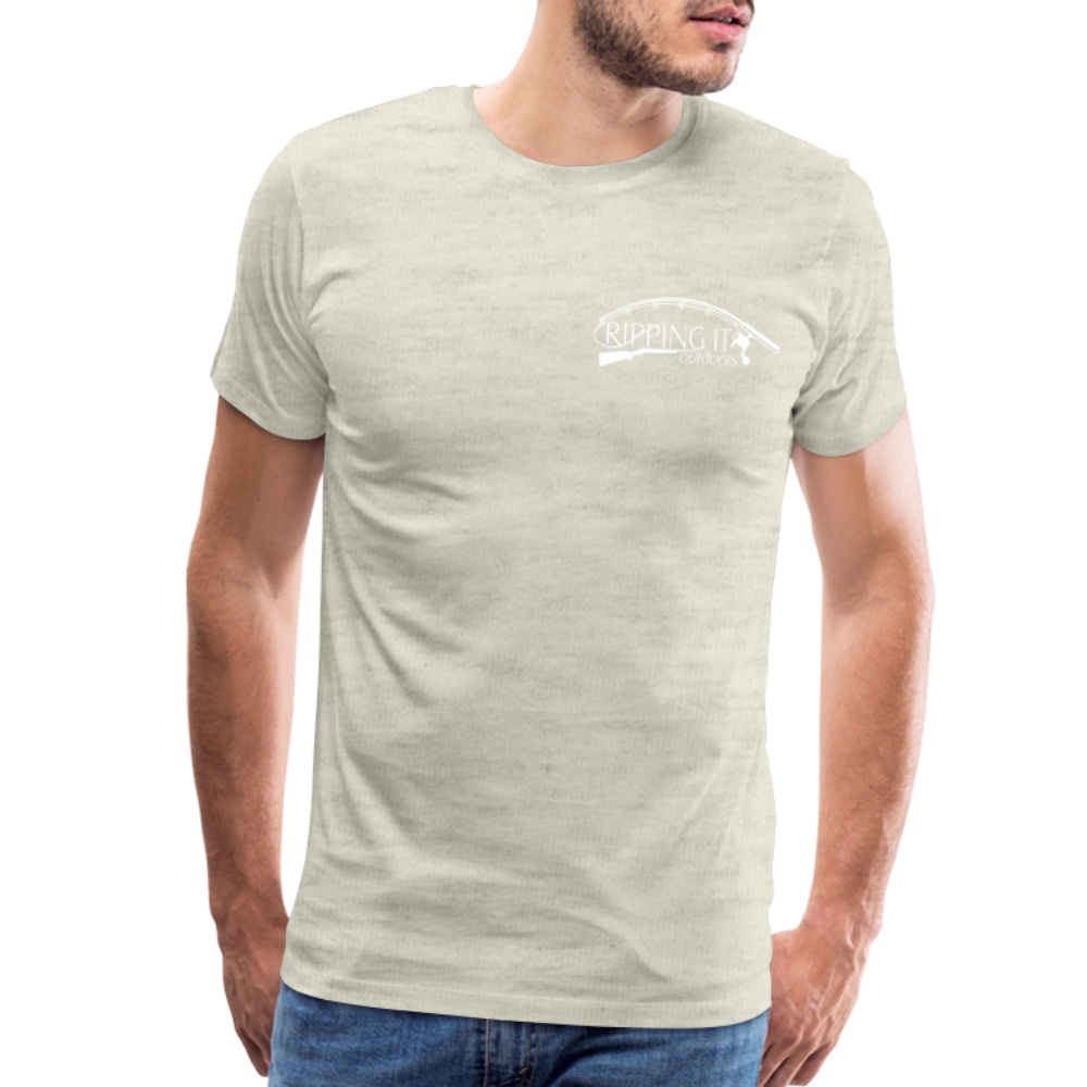 Men's Premium T-Shirt - heather oatmeal