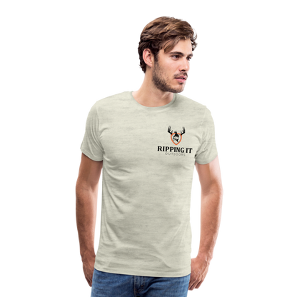 Men's Premium T-Shirt - heather oatmeal