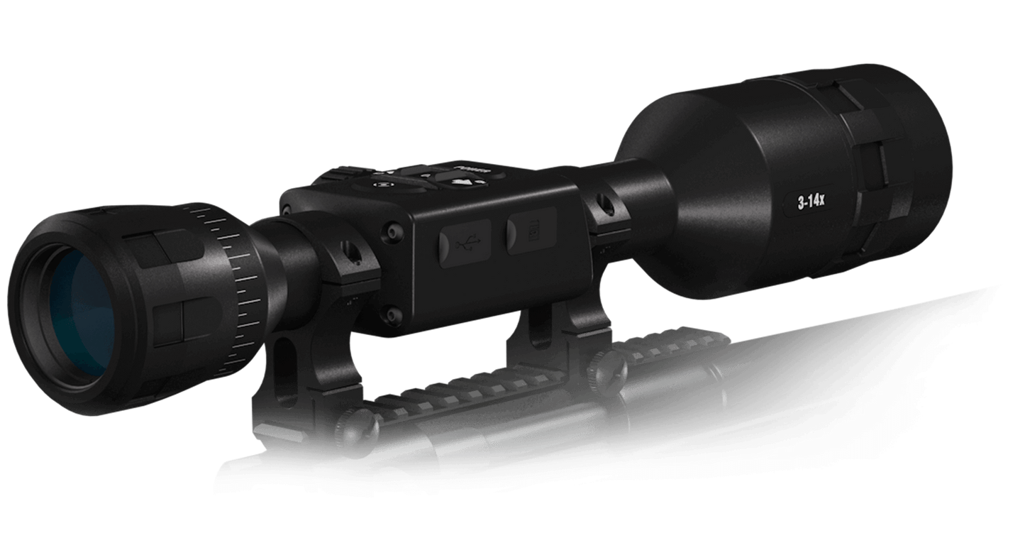 ATN X-SIGHT 4K PRO 3-14X, ATN X-SIGHT 4K PRO 5-20X Smart Ultra HD Day & Night Vision Rifle Scope